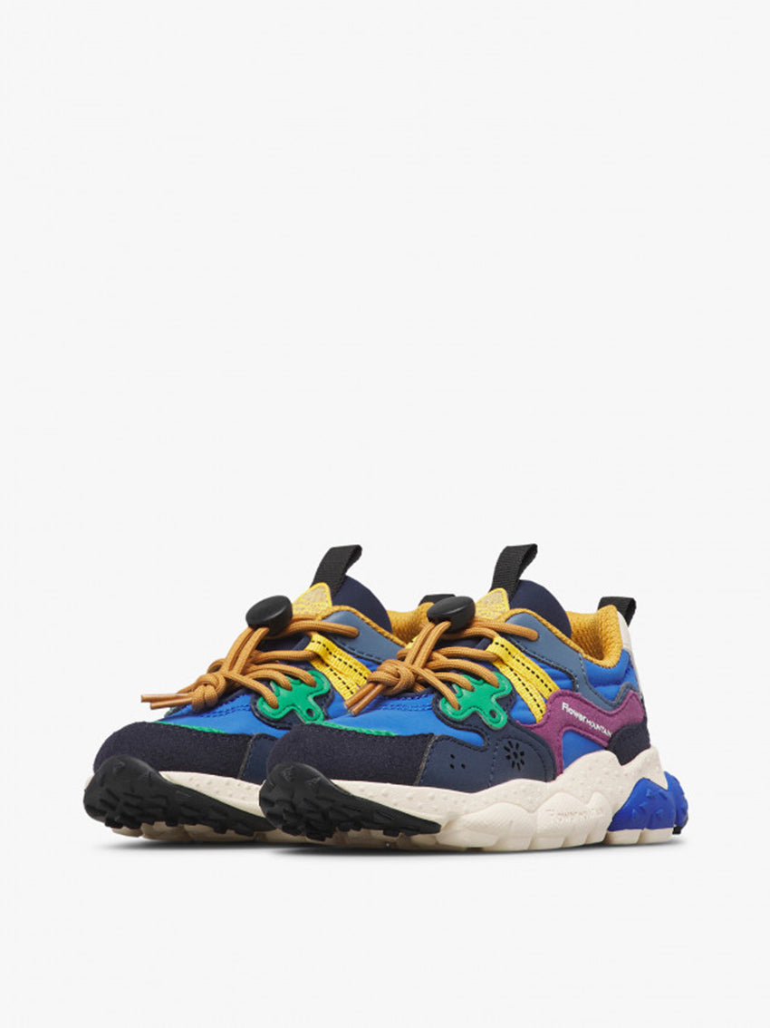 Yamano 3 Junior Sneaker Grey-Navy-Azure