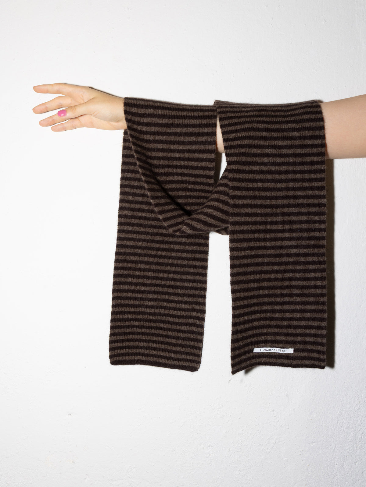 Rami Scarf Ebony Wood