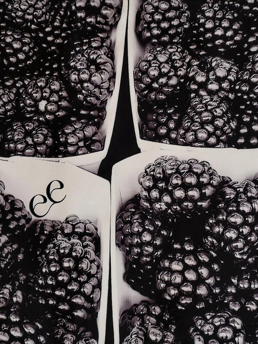 Blackberries Silk Scarf