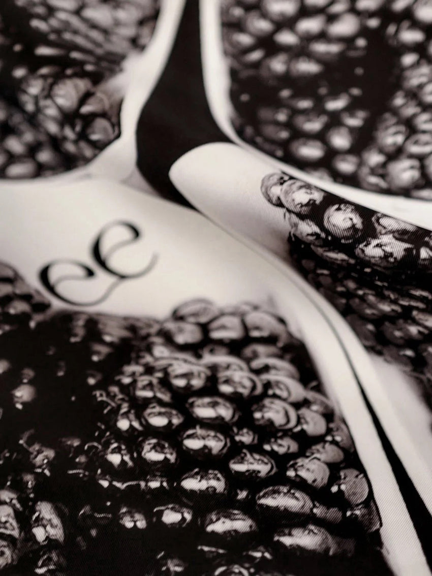 Blackberries Silk Scarf