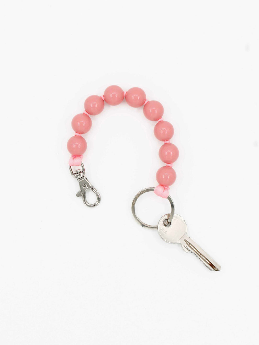 Big Pearl Keychain Short Blush