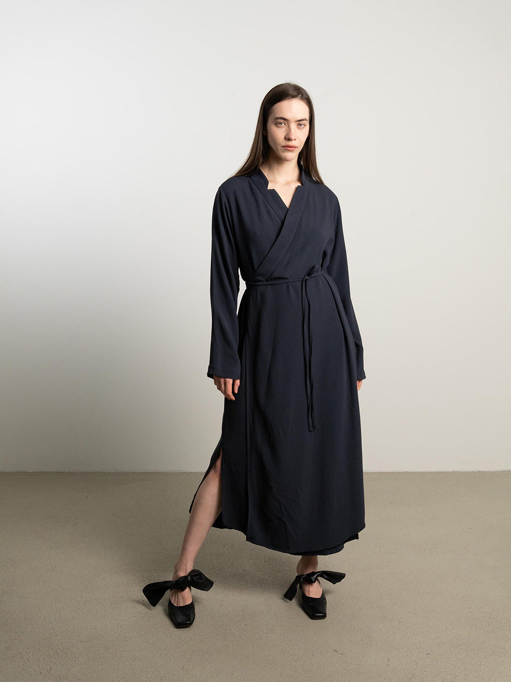 Wrap Dress Fluid Night