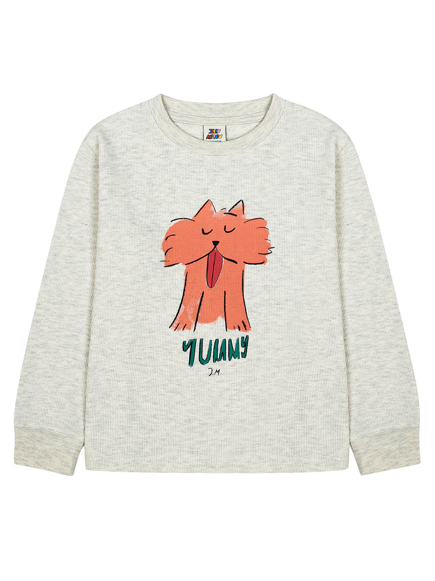 Cat Waffle Longsleeve