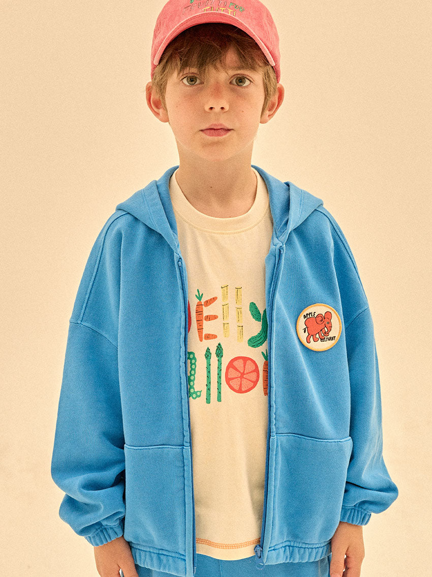 Elephant Hoodie Zip Up