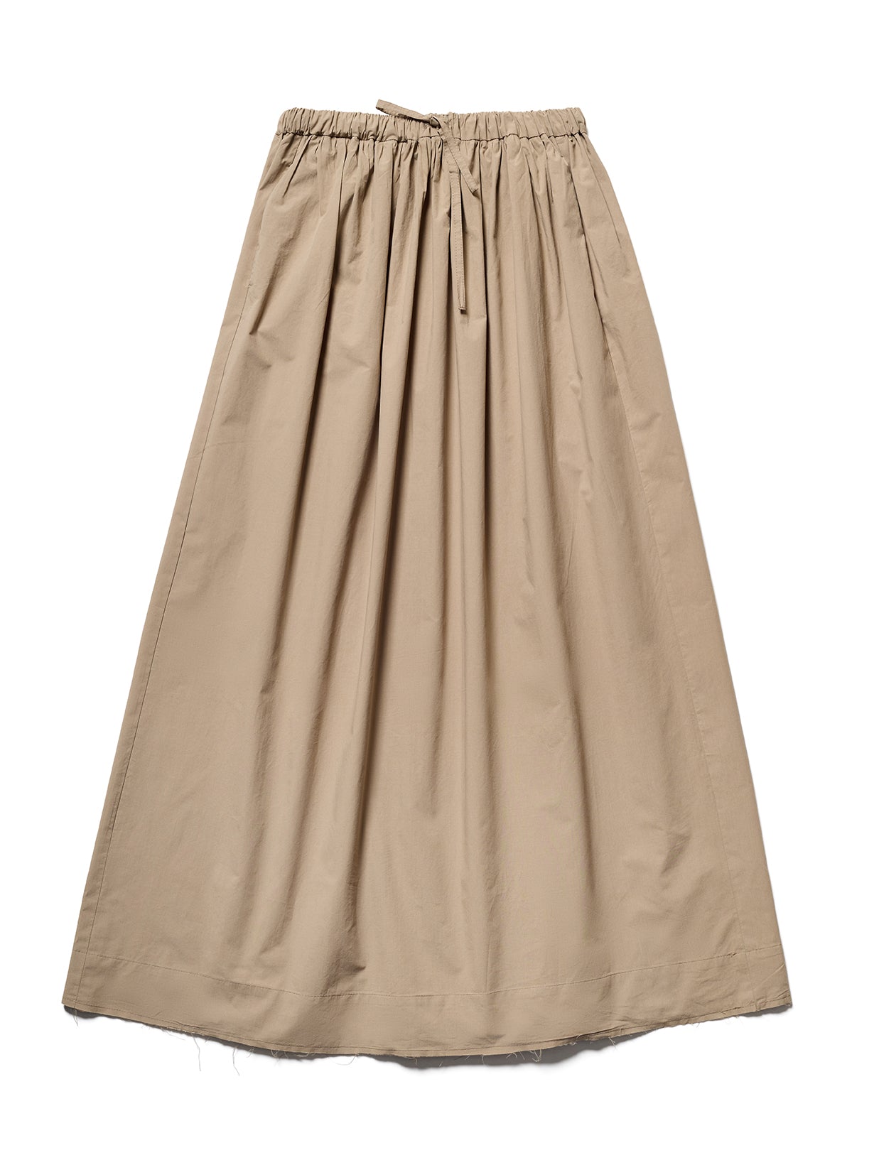 Tempo Gathered Skirt Taupe
