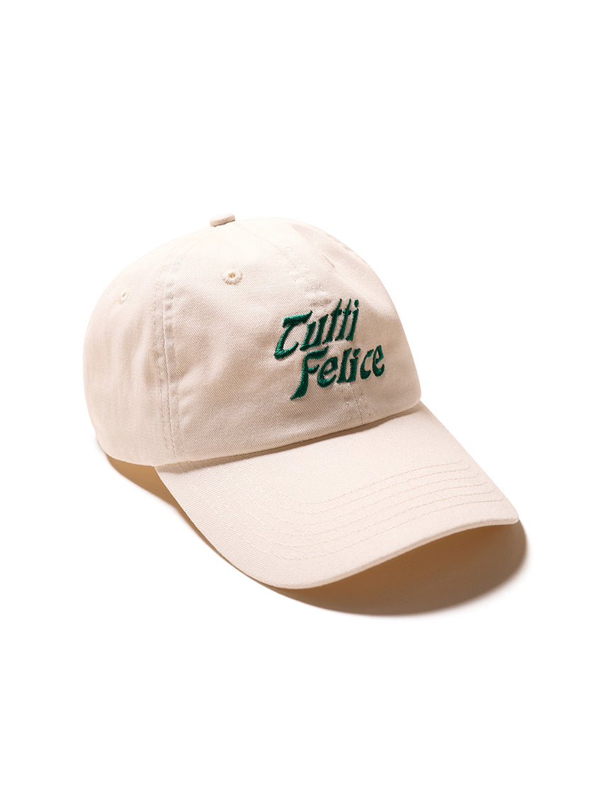 Tutti Felice Embroidered Cap Ecru