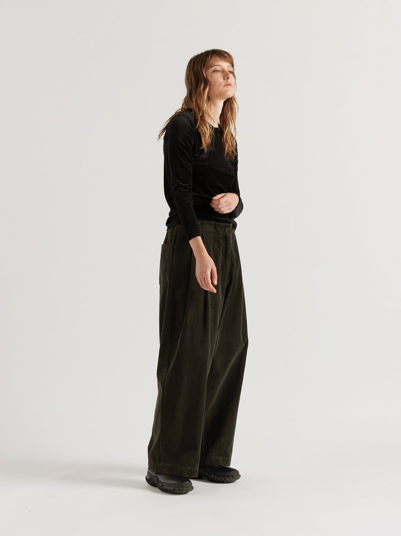 Willow Cord Pant Brown