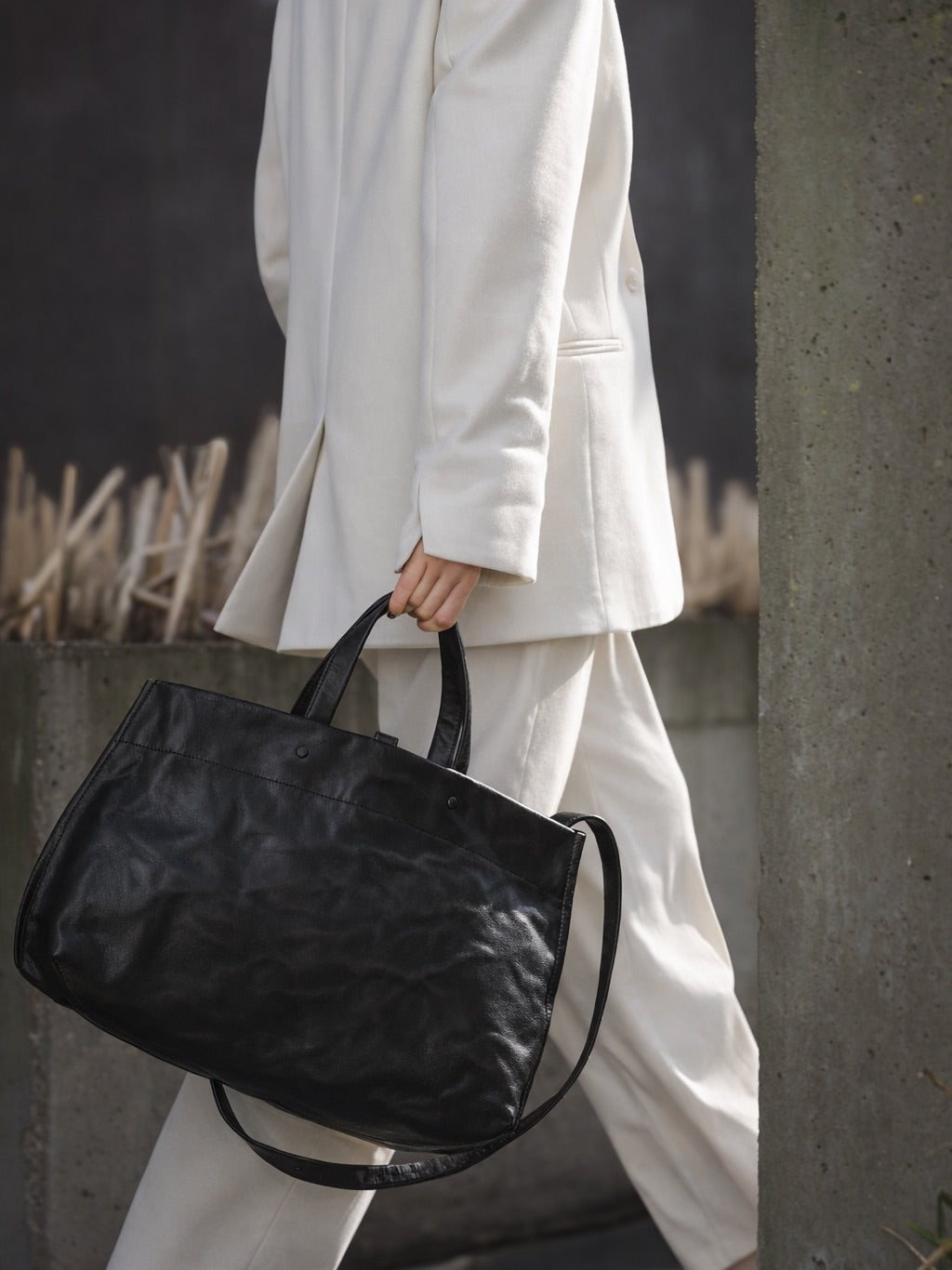 Elli Bag Crushed Grain Black