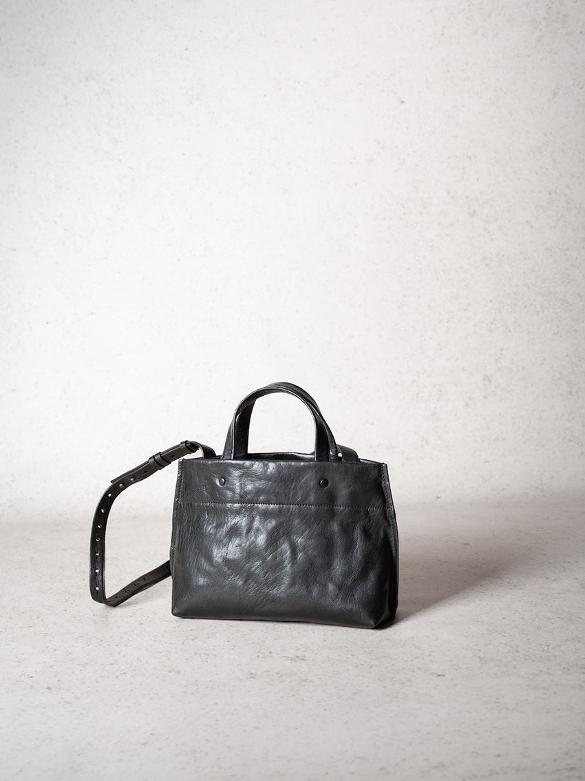 Falki Bag Crushed Grain Black