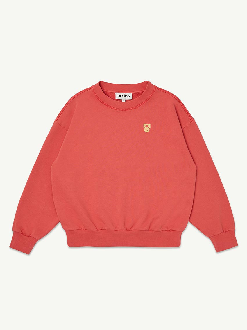 Bubble Sweatshirt Cranberry