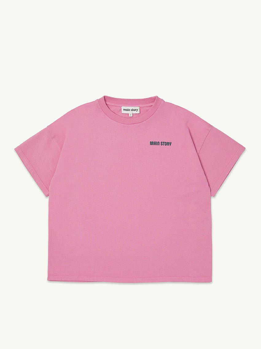 Oversized Tee Orchid Smoke