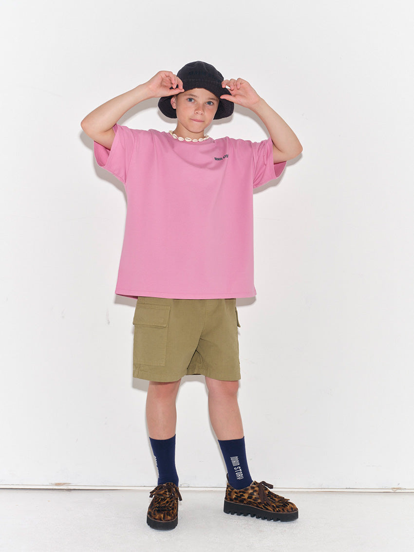 Oversized Tee Orchid Smoke