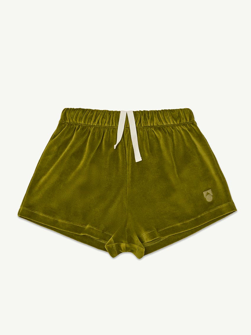 Track Short Velour Avocado