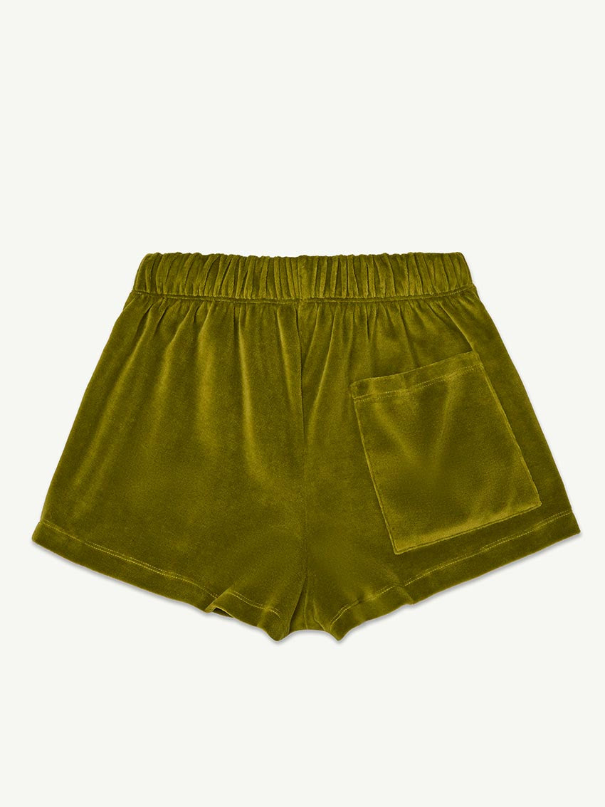 Track Short Velour Avocado