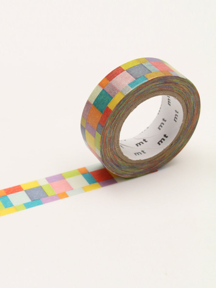 Washi Tape Mosaic Bright