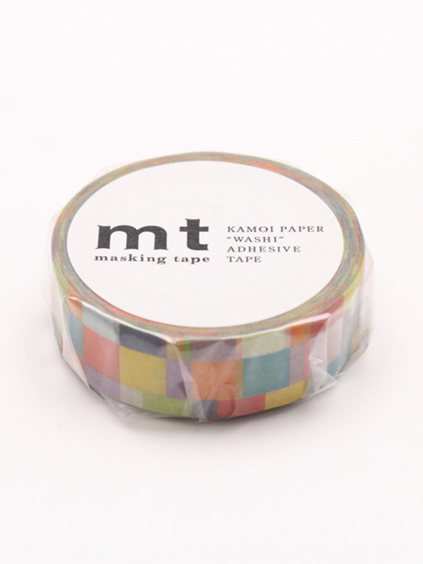Washi Tape Mosaic Bright