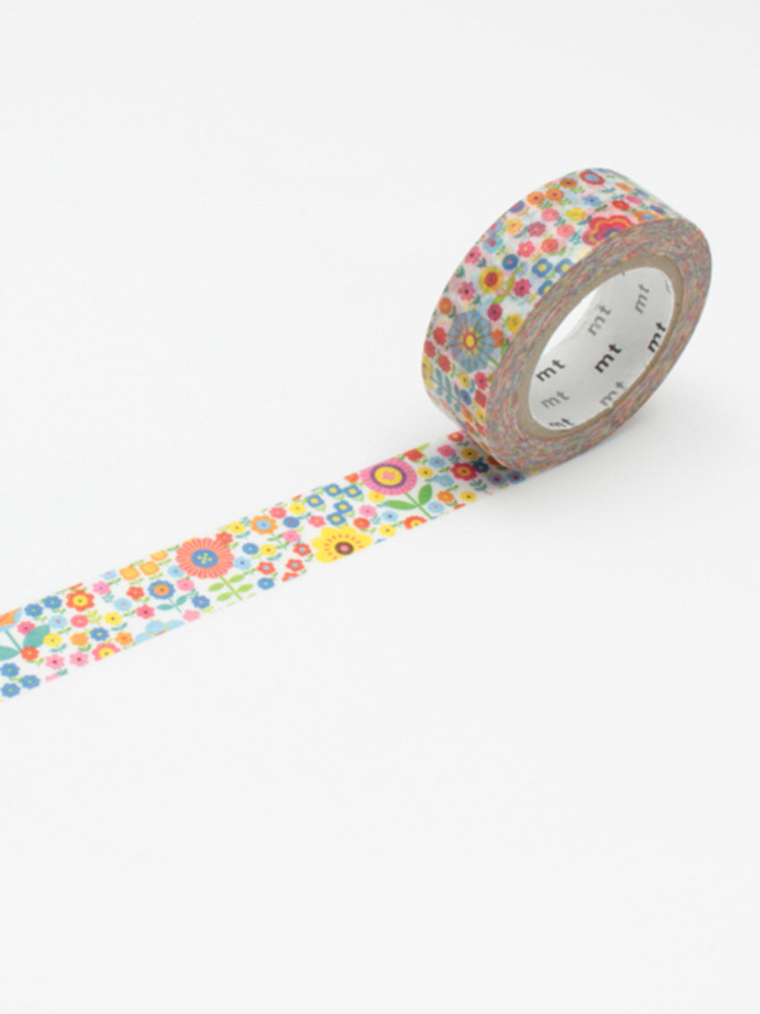 Washi Tape Mini Flower Garden