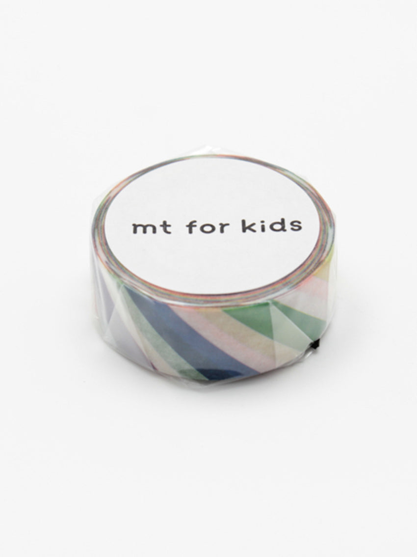 Washi Tape Colorful Stripe High Brightness