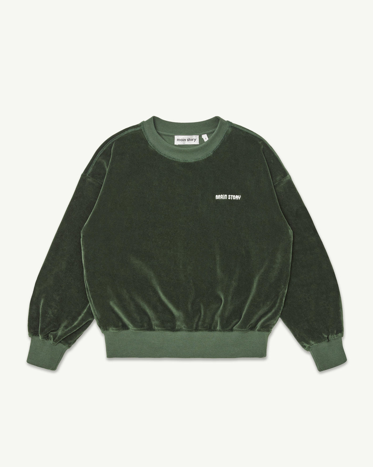 Bubble Sweatshirt Dark Green