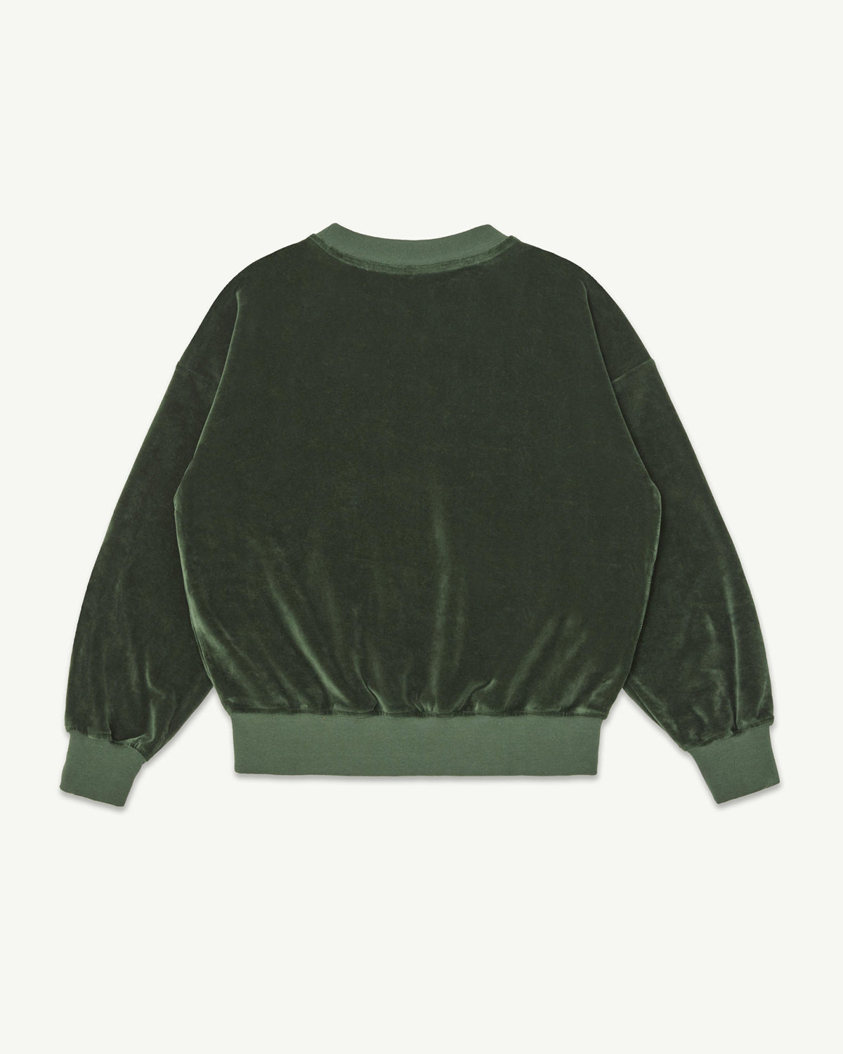 Bubble Sweatshirt Dark Green