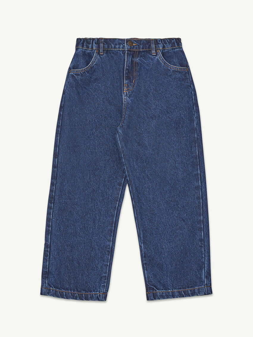 Loose Fit Jean Washed Blue