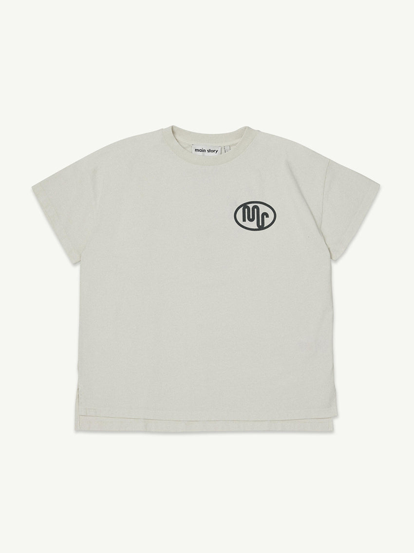 Oversized Tee Lily White