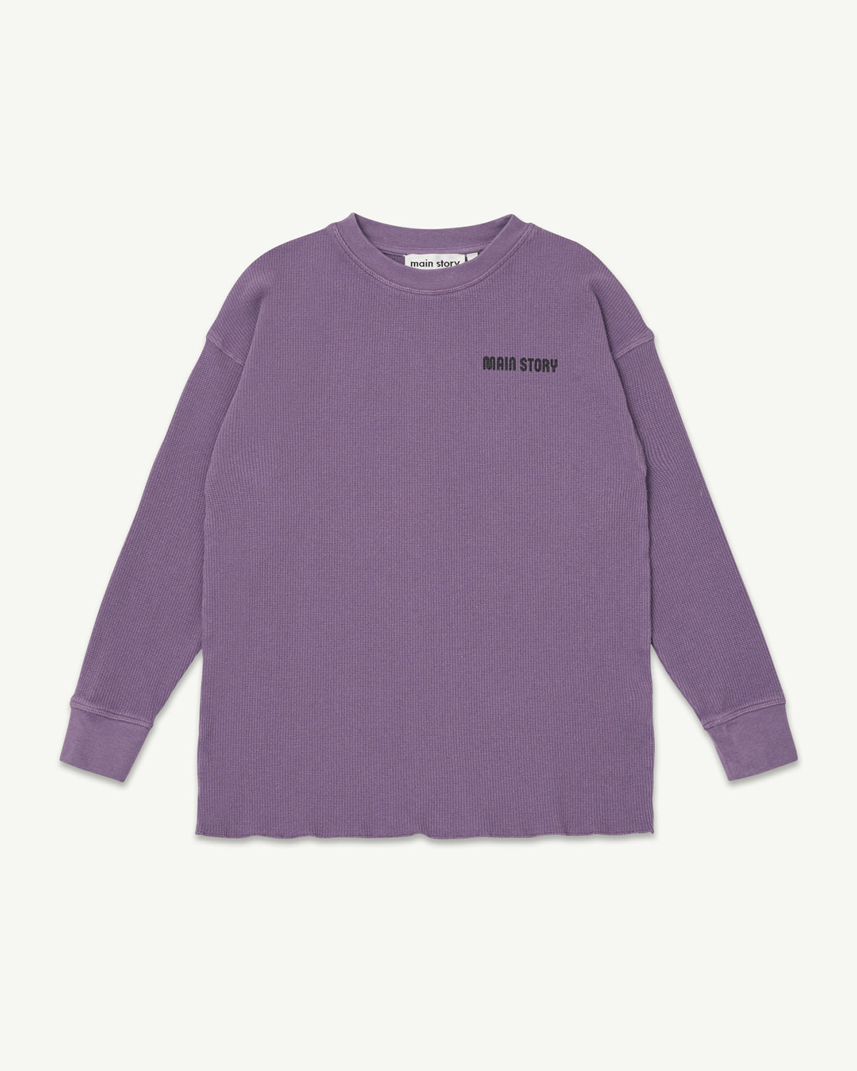 Waffle Tee Grape