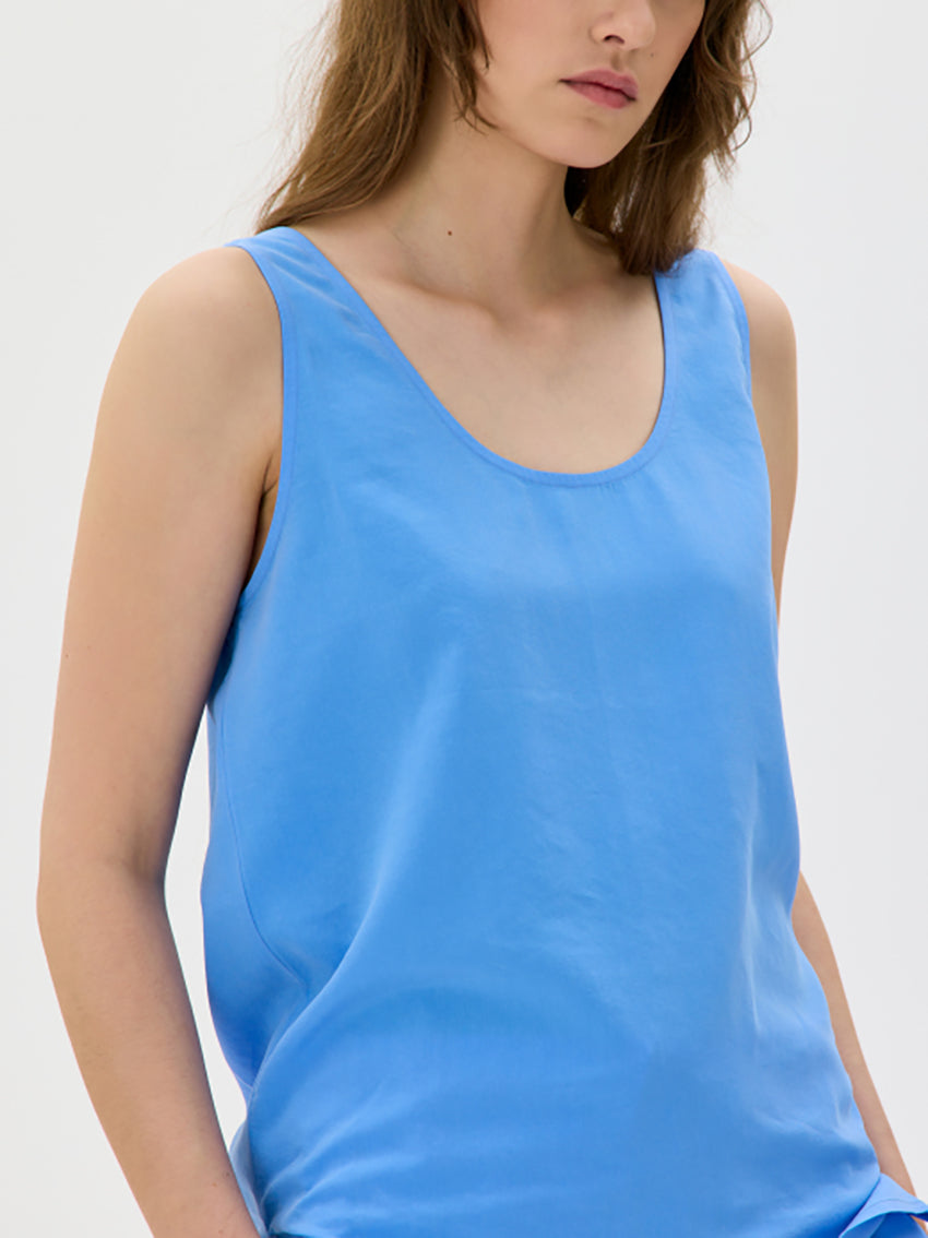 Sika Light Tencel Singlet Light Blue