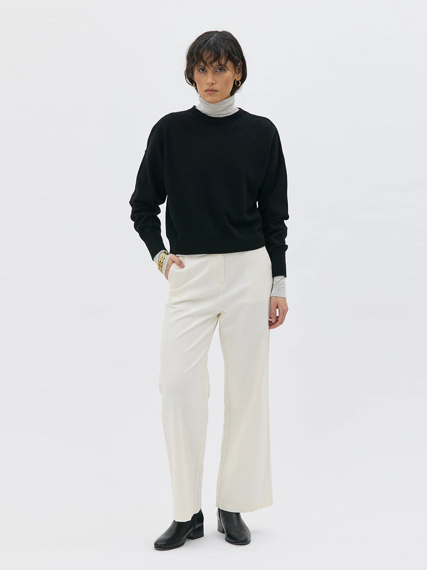 Ior Cashmere Wool Sweater Black