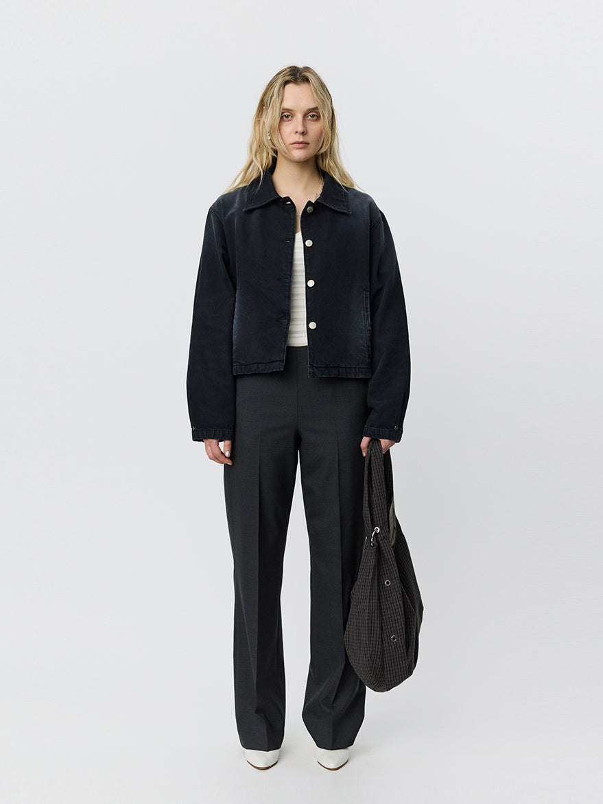 Decorator Denim Jacket Rinsed Black