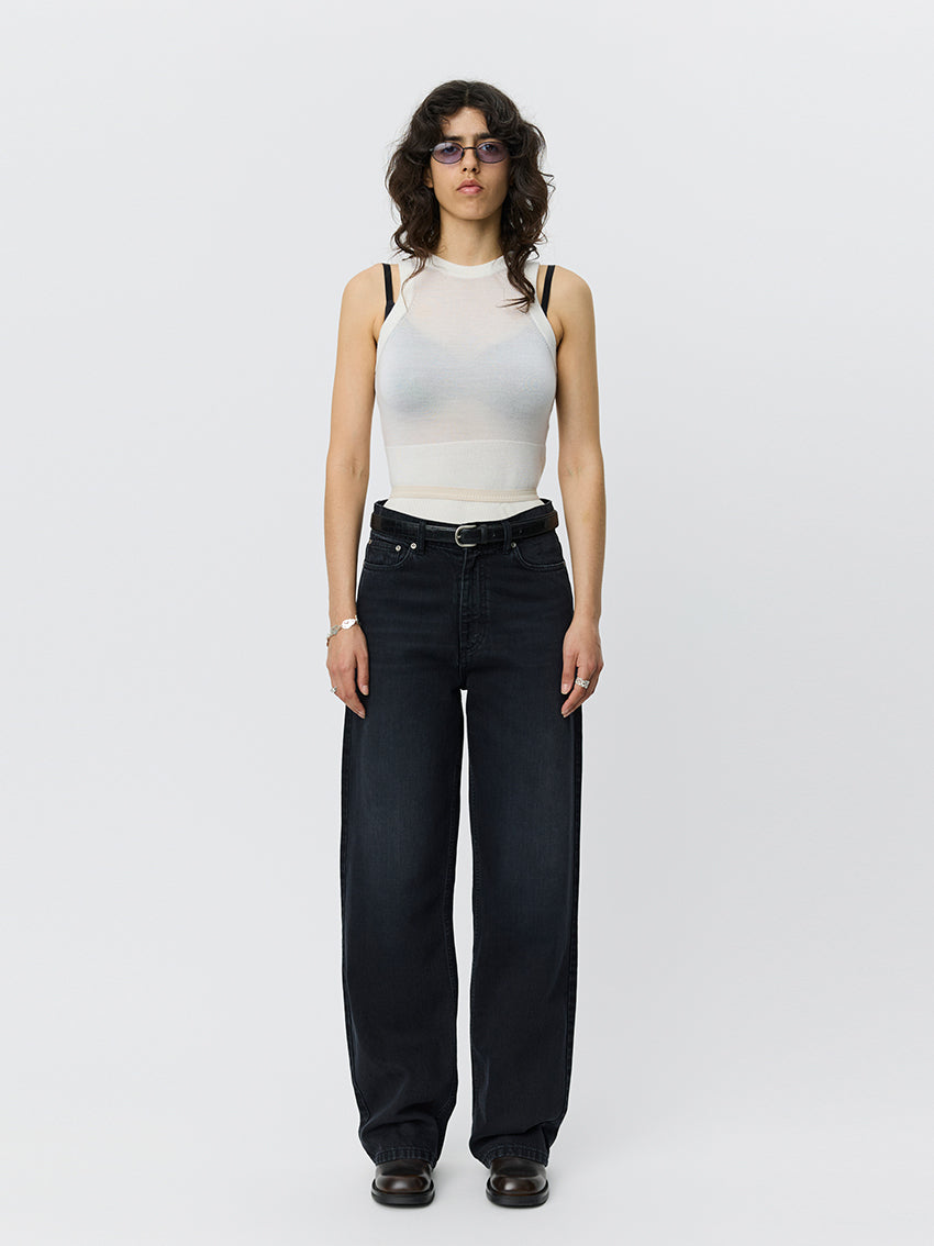 Frequent Jeans Rinsed Black