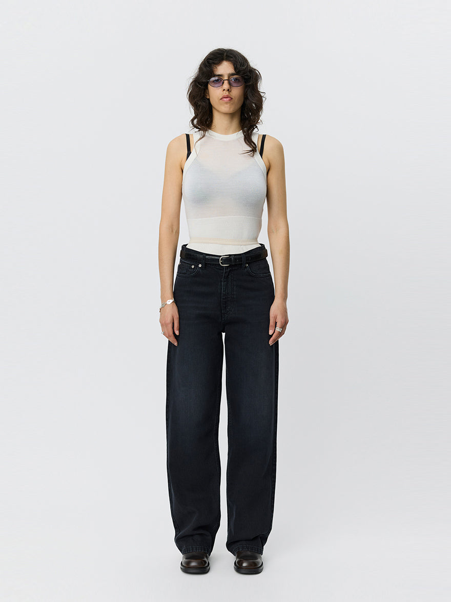 Frequent Jeans Rinsed Black