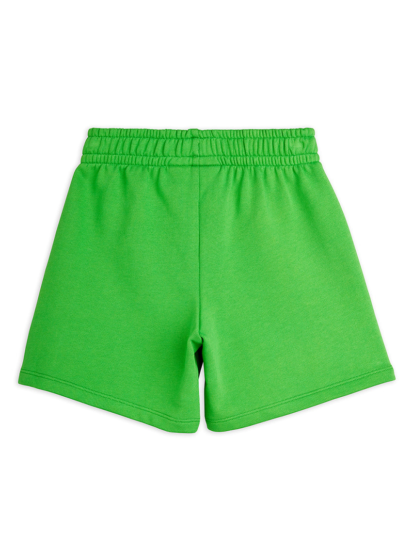 Plain Piping Sweatshorts Green