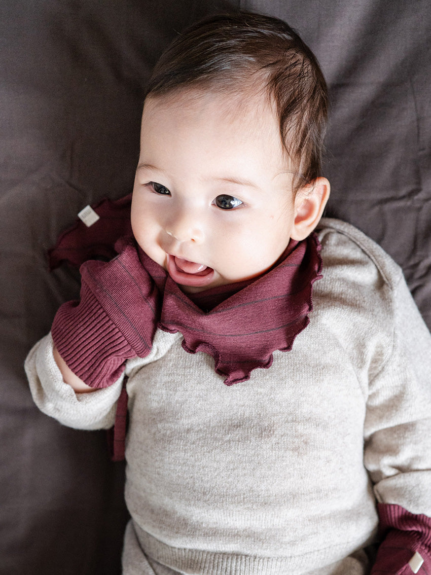 Abib Bordeaux Stripes