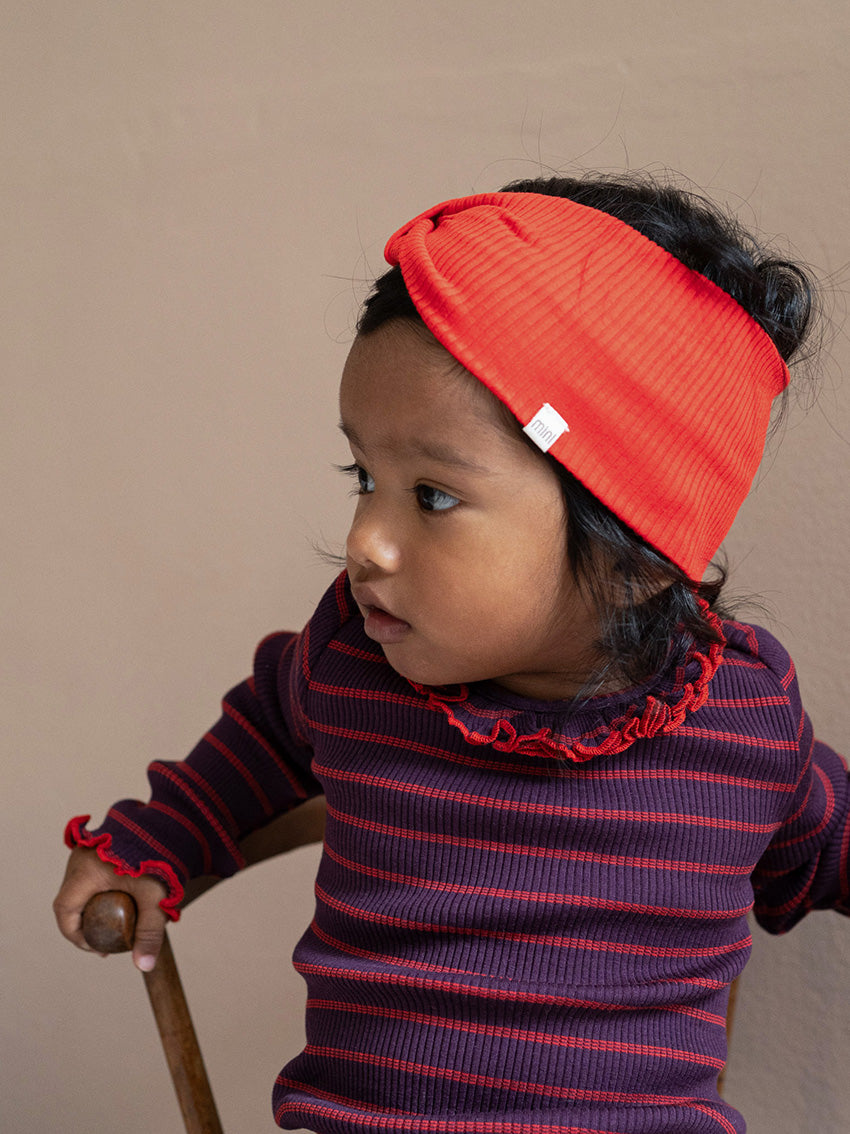 Bi Hairband Red