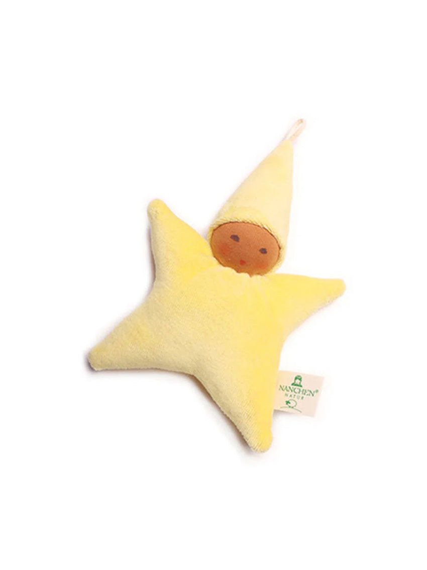 Star Rattle  Butter Yellow