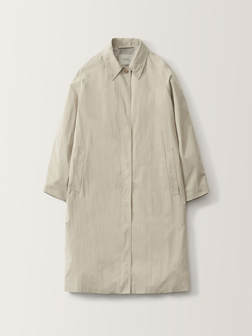 Classic Oversized Balmacaan Beige