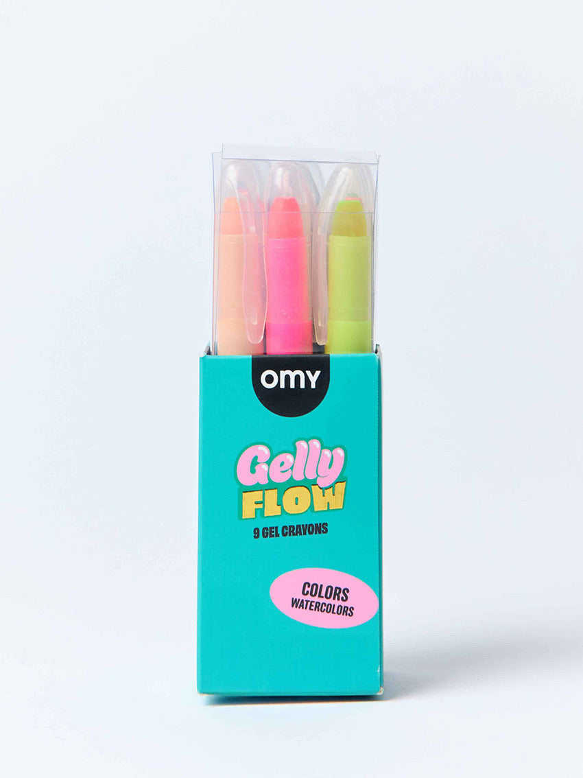 Gelly Flow - 9 Gel Crayons