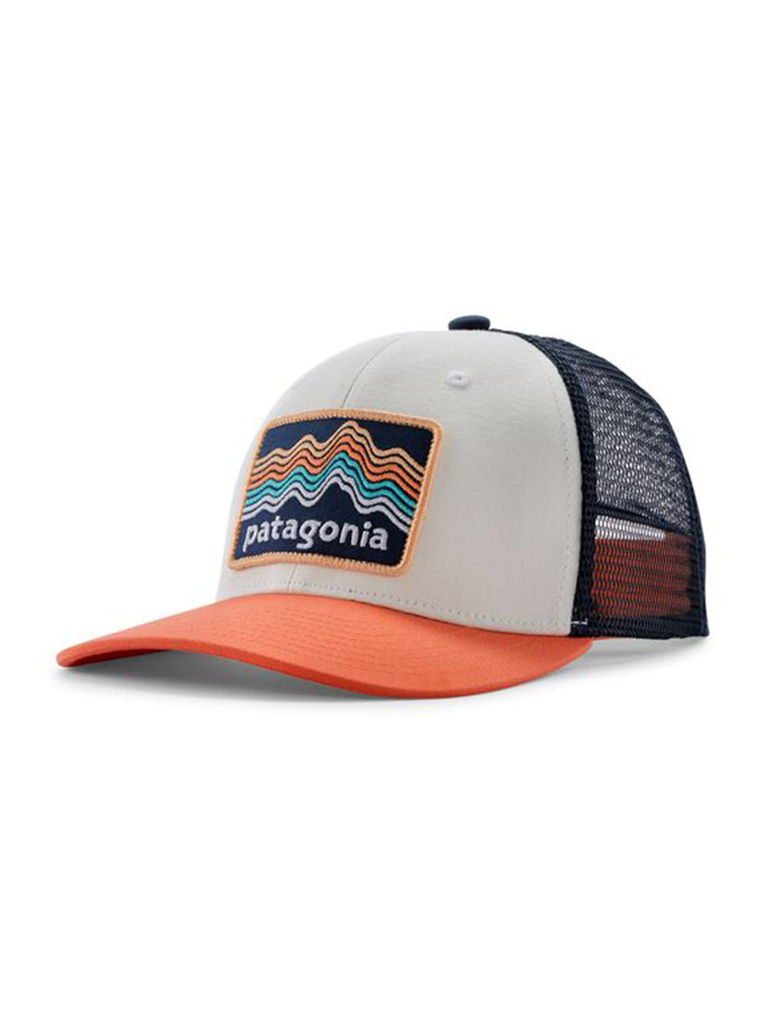 Kids Trucker Hat Coho Coral