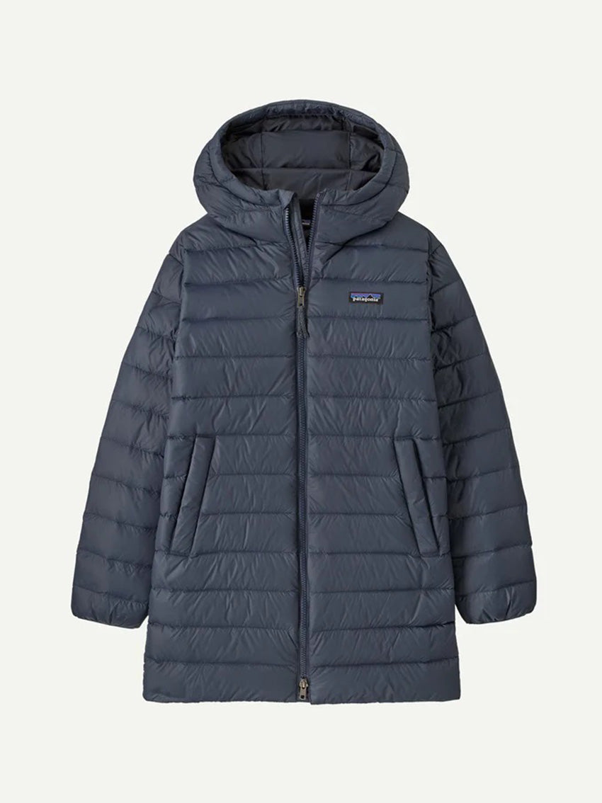 Kids Down Sweater Parka Smolder Blue
