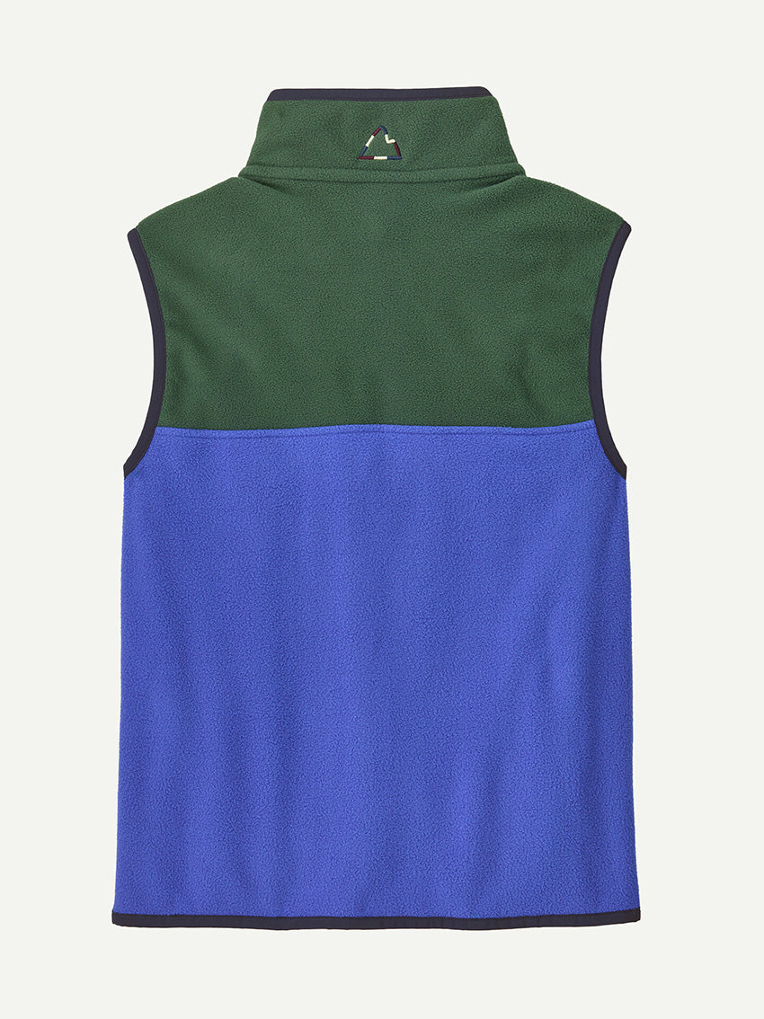 Kids Micro D Snap-T Vest Eddy Blue