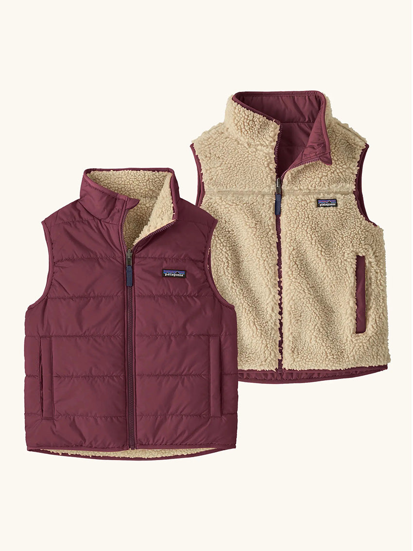 Kids Reversible Ready Freddy Vest Berry