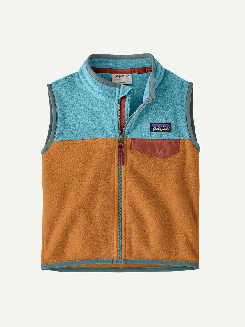Baby Micro D Snap-T Vest Cinnamon Brown