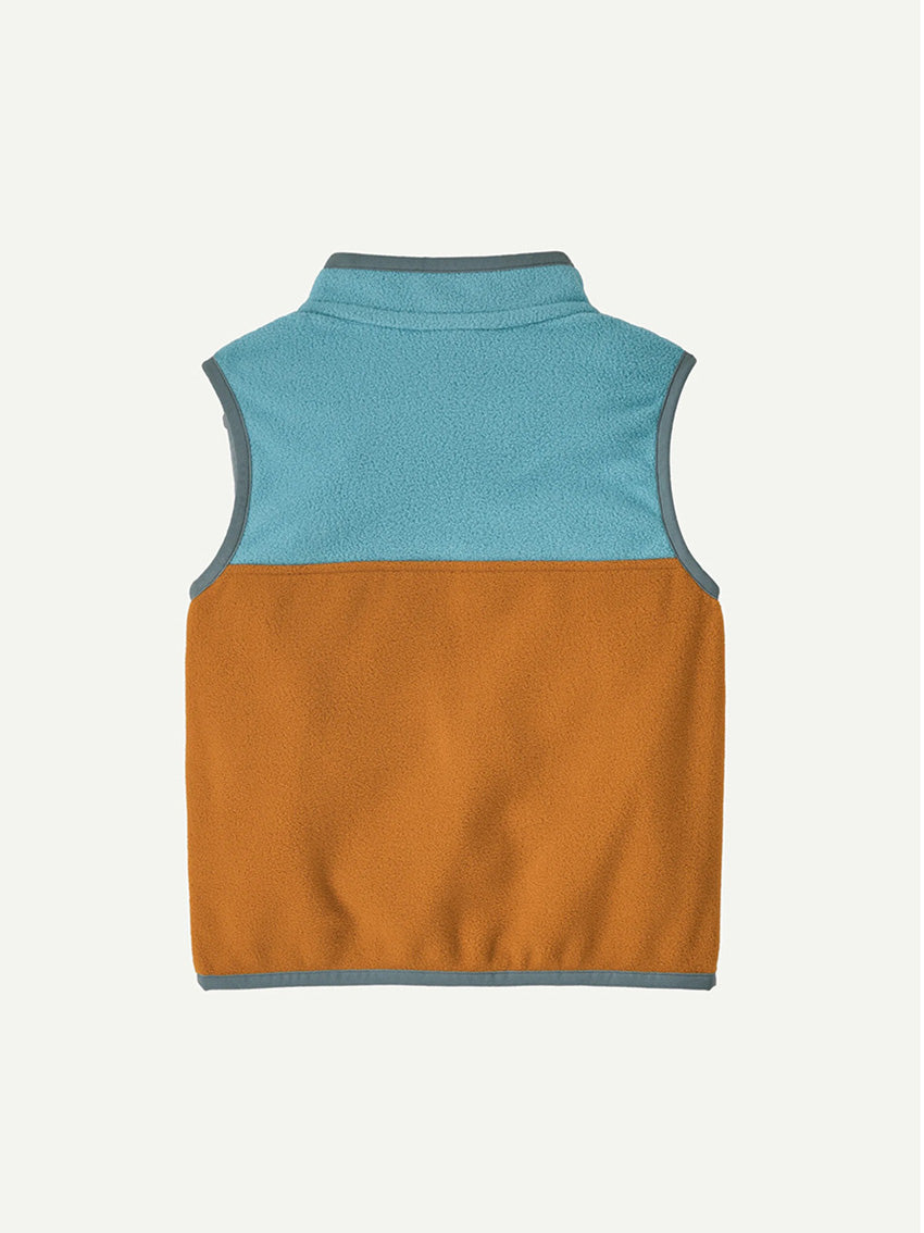 Baby Micro D Snap-T Vest Cinnamon Brown