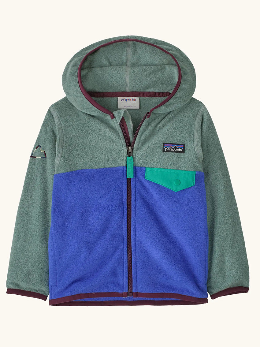 Baby Micro D Snap-T Jacket Eddy Blue