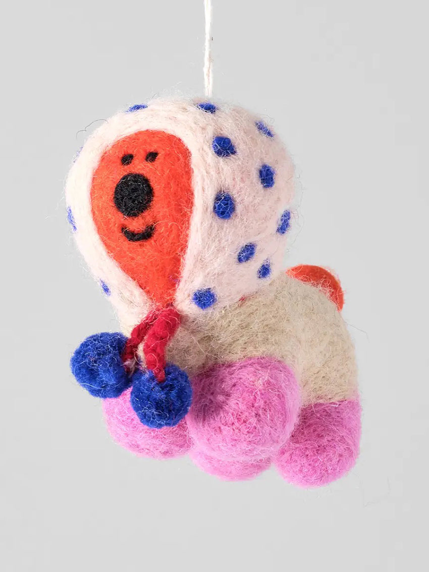 Pom Pom Pup Ornament