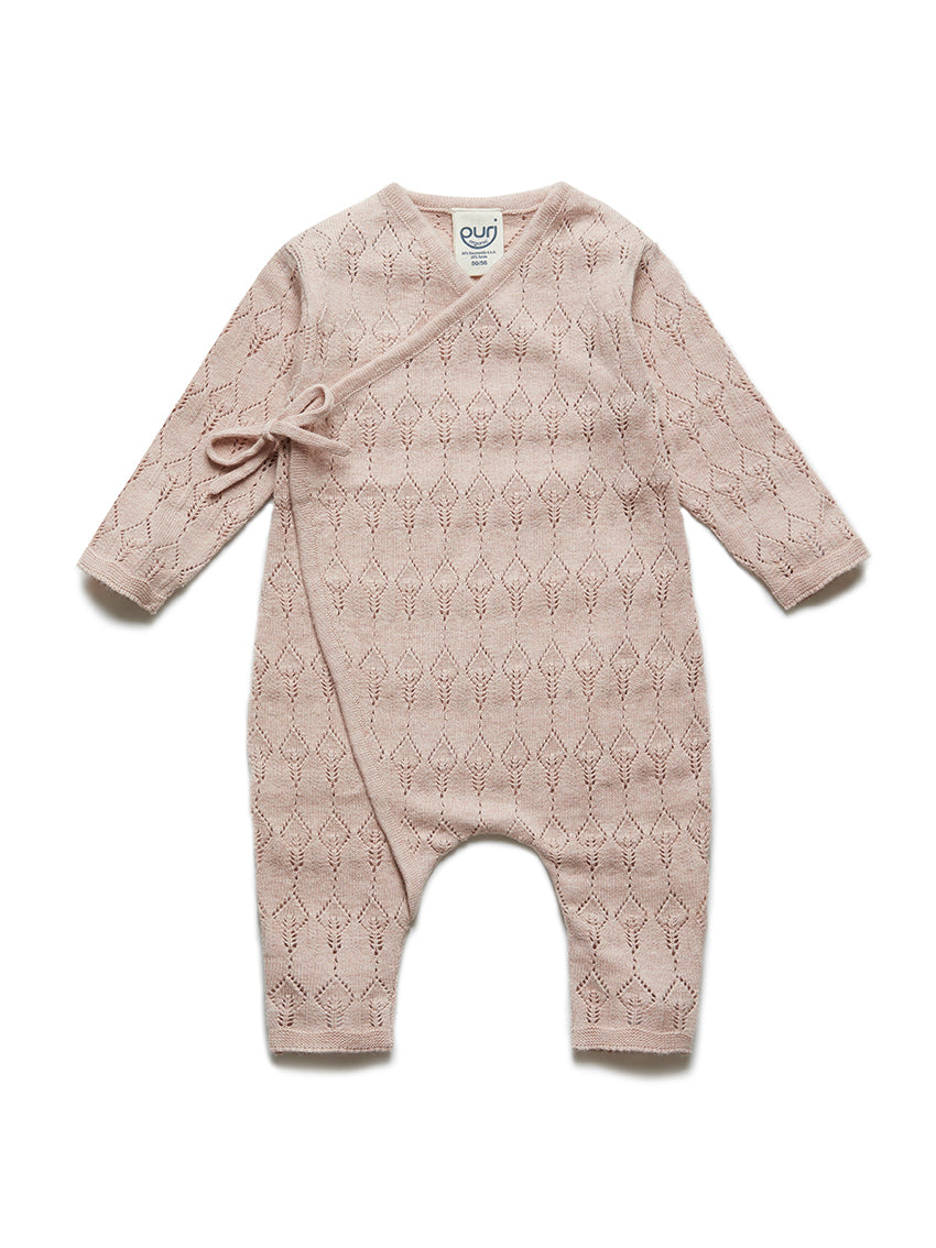 Ajour Overall Cotton/Silk Cameo Rose