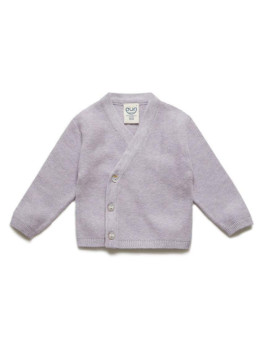 Cotton/Silk Kimono Jacket Lavender