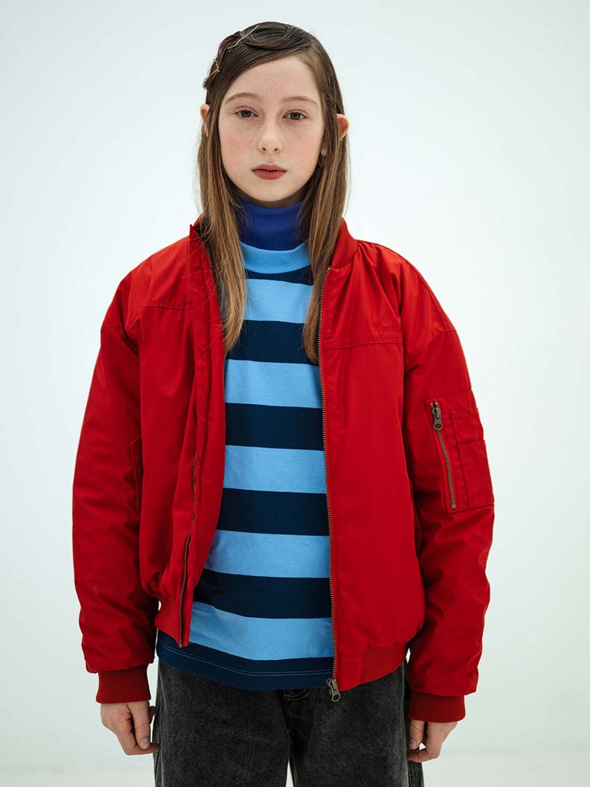 Bomber Jacket Rusty Red