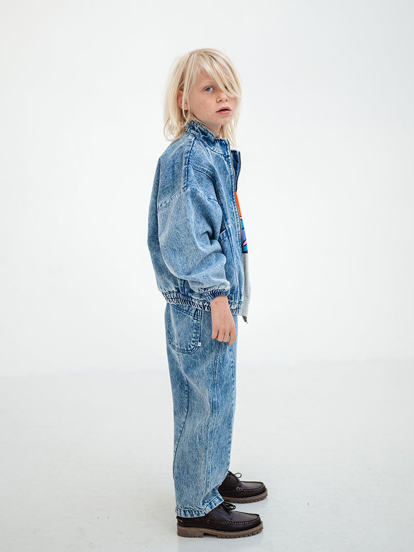 Windbreaker Jacket Acid Blue